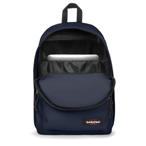 EASTPAK Out Of Office – 31L Backpack with Dual Compartments, 14-inch Laptop Tablet Sleeve, Utility Pocket, Bottle Holder, Ultra Marine