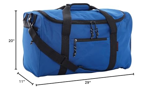 Travelers Club 6 Piece Orion Luggage and Travel Accessories Set, Blue