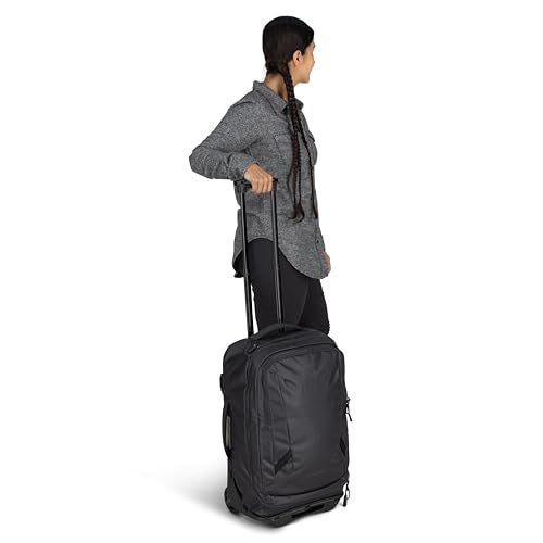 Osprey Transporter Wheeled Carry-On, Blue Flame/Nocturnal Blue