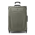 Travelpro Maxlite 5 Softside Expandable Upright 2 Wheel Checked Medium Luggage, Lightweight, 26-Inch — Slate Green