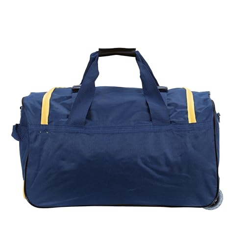 Rockland 40" Polyester Rolling Duffel Bag, Navy