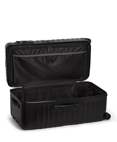TUMI - 19 Degree Large Trunk - 4-Wheeled Durable Hard Shell Checked Luggage - TSA Lock - 31.3" X 15.8" X 14.8" - Black Texture