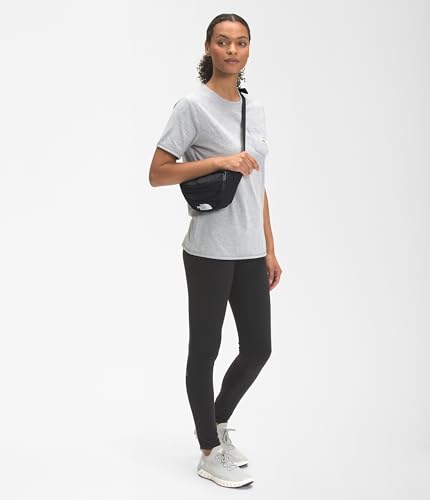 THE NORTH FACE Jester Lumbar Pack - Fanny Pack with Water Repellent Finish, 2.2 Liters, Crossbody Adjustable Strap, TNF Black-NPF, One Size