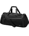 LUGGEX Travel Duffel Backpack, 40L Expandable Gym Bag with Shoe Compartment & Wet Pocket, Lightweight Technical Water-Resistant Carry On Weekender Bag for Gym (TDX-Pro, Black)