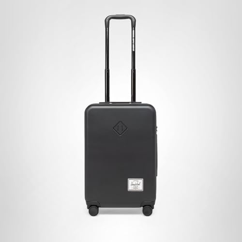 Herschel Supply Co. Heritage Hardshell Large Carry On Luggage, Black