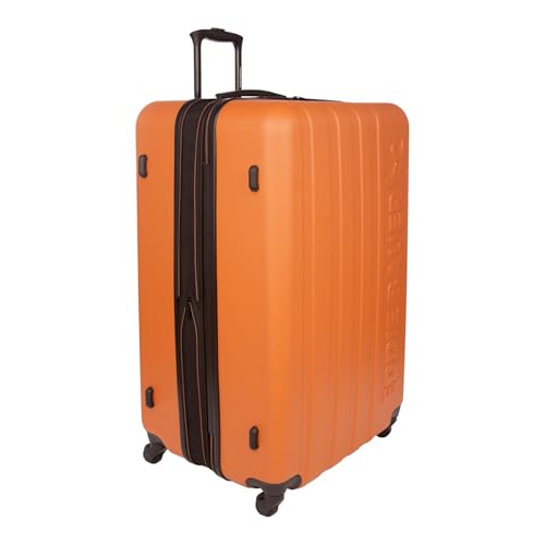 Eddie Bauer Flatiron Check-In 32" Luggage | Hardside | Spinner Wheels | Expandable | Lightweight | Travel Essentials - Paprika