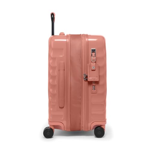 TUMI - 19 Degree Expandable Carry-On - 4-Wheeled Hard Shell Suitcase - 21.8" X 14.0" X 9.0" - Pink Clay