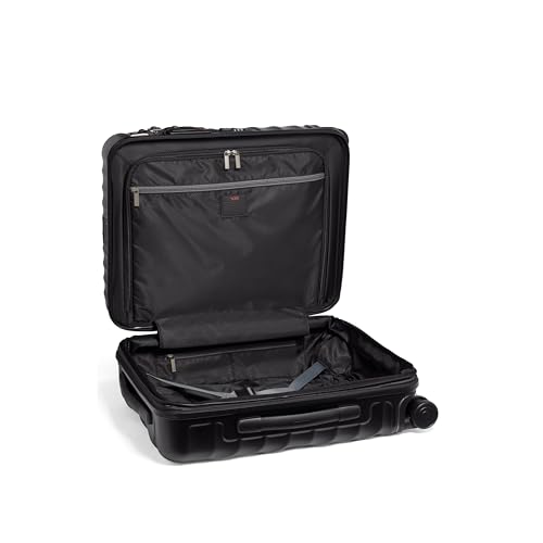 TUMI - 19 Degree Large Expandable Carry-On - 4-Wheeled Carry-On Bag - Travel Accessories - 21.8" X 15.8" X 9.0" - Matte Black