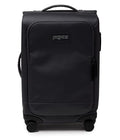 JanSport Good Latitude Carry On Spinner Suitcase - 42L Water Resistant Travel Luggage with 16 Inch Laptop Sleeve - Durable Lightweight Rolling Hardside Softside Carry-on Bag, Smokey Grit