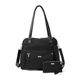 Overnight Expandable Laptop Tote - 16.5"x13.5" Lightweight Weekender Carry-on Travel Bag for Women
