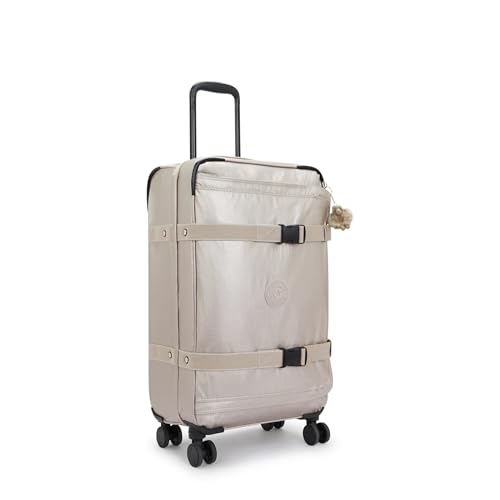 Kipling Spontaneous Medium Rolling Luggage Metallic Glow One Size