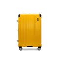 Gabbiano Bravo Expandable Hardside Suitcases with Spinner Wheels, Rolling Travel Bag Bundle, Lightweight ABS Hardshell, 3-Piece Hardside Luggage Set (Yellow, Medium 29")