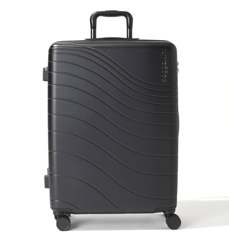 Baggallini Set Wave 26” 4 Wheel Hardside Luggage - Lightweight Suitcase with Wheels
