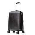 Olympia U.S.A. Aerolite Expandable Lightweight Hardside Double 4 Wheel Spinner Luggage Suitcase with TSA Lock 21-inch Carry On