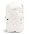 THENORTHFACE Women's Jester Luxe Everyday Laptop Backpack, Gardenia White/Burnt Coral Metallic, One Size