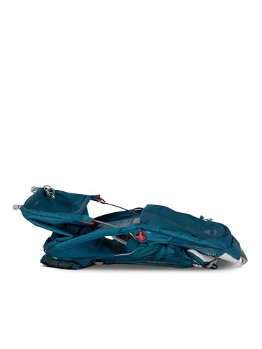 Osprey Poco SLT Lightweight Child Carrier Backpack – Slimmed-Down Hiking Carrier for Toddlers with Safety Harness, Sunshade, and Ventilated Backpanel – Lightweight Travel-Friendly Option, Deep Peyto