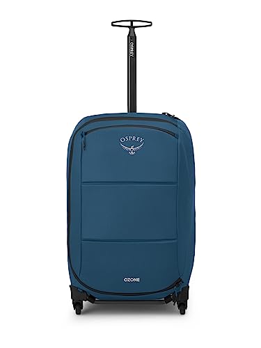 Osprey Ozone Softside Carry On Luggage, 4-Wheels, 85L/27", Coastal Blue
