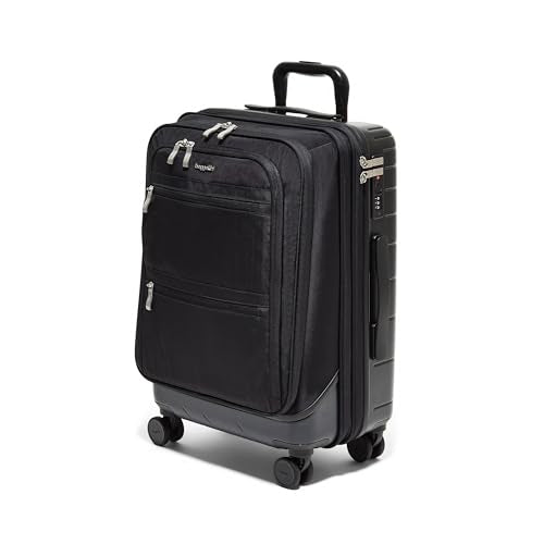 Baggallini Set Wave 22” 4 Wheel Hybrid Carry-On Luggage - Lightweight Carry On Suitcase with Wheels