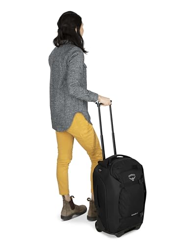 Osprey Sojourn 22"/45L Wheeled Travel Backpack with Harness, Black