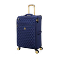 It Luggage Glimmering 28" Softside Checked Spinner, Ocean Cavern