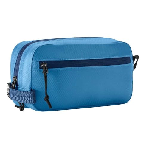 Eagle Creek Pack-It Isolate Quick Trip - Compact Travel Toiletry Bag for Optimizing Luggage Space - Lightweight - Water-Resistant - Easy-Grab Zipper - Sustainable Materials - X-Small - Blue Dawn