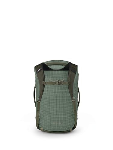 Osprey Transporter 40L Lightweight Travel Duffel Bag - Water Resistant Carry On Gear Bag for Men and Women, Pine Leaf