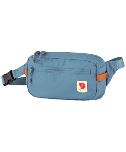 Fjällräven High Coast Hip Pack – Lightweight Waist Pack, Crossbody Sling Bag for Travel, Hiking & Everyday Use, Dawn Blue