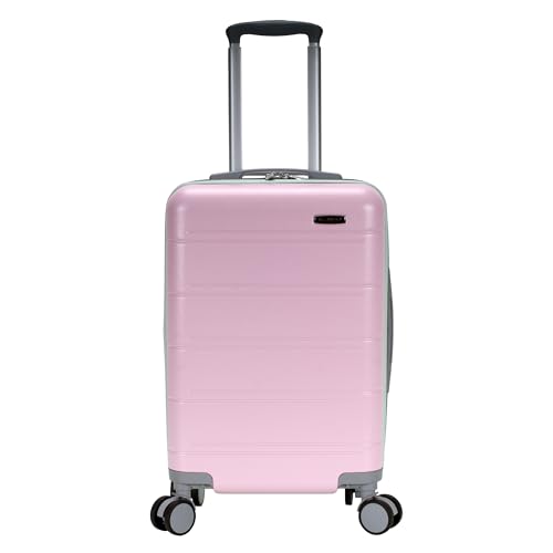 Rockland Tahoe Hardside 20" Expandable Spinner Wheel Carry-on, Mint
