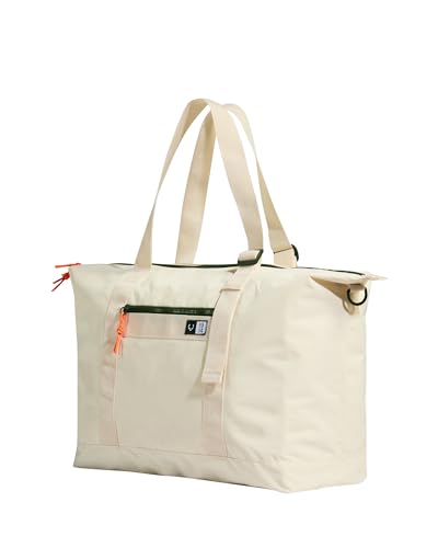 ANTLER Essential Weekender Bag, Lightweight Travel Holdall, Cream Stone