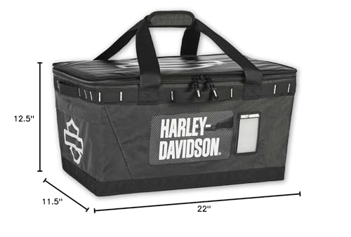 Harley-Davidson Nomad 22 inch Small Gear Collapsible Duffel Bag - Black