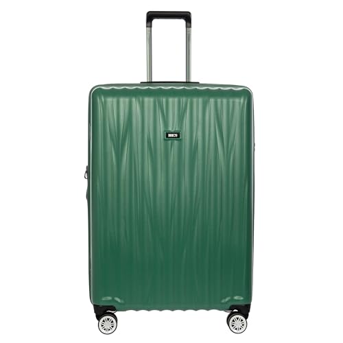 Bric's Cervia 30" Hardside Large Expandable Luggage, 360° Spinner Wheels, Lightweight Checked Suitcase, TSA-Approved Locks, Dark Emerald Green
