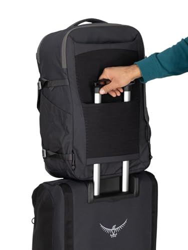 Osprey Daylite 44L Carry-On Travel Pack - Lightweight, Durable Backpack with Streamlined Design - Versatile, Spacious Bag for Weekend Trips or Business, Black