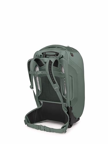 Osprey Sojourn 25"/60L Wheeled Travel Backpack with Harness, Koseret Green