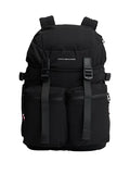 Tommy Hilfiger Mens Travel Flap Backpack,BLACK One Size