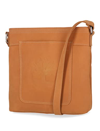 Timberland Womens Large Leather Crossbody Purse Shoulder Bag