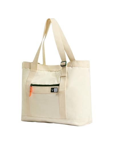 ANTLER Essential Tote Bag, Everyday Handbag, Work Travel & Gym, Cream Stone