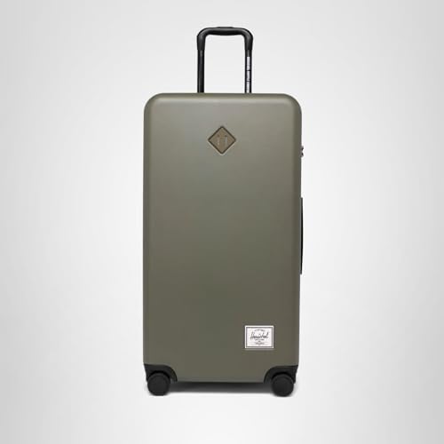 Herschel Supply Co. Unisex Heritage Hardshell Luggage, Ivy Green, Medium - 27 inch