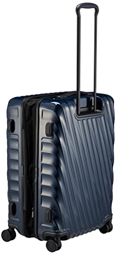 TUMI - 19 Degree Medium Expandable Checked Packing Case - 4-Wheeled Luggage - Hard Shell Suitcase - 26.0" X 17.5" X 10.0" - Navy