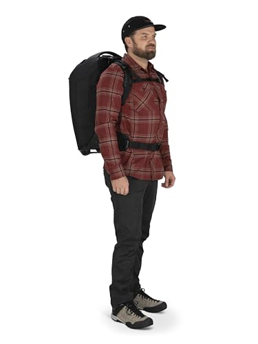 Osprey Sojourn 22"/45L Wheeled Travel Backpack with Harness, Black