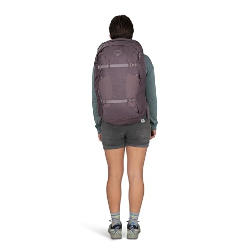 Osprey Fairview 40L Women's Travel Backpack - Carry On Bag with Laptop Sleeve and Toiletry Pocket, Black