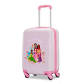 American Tourister Disney Princess Carry-On Luggage - Airline Approved, Durable Hardshell with Disney Princess Favorites - Roll Confidentially with Spinner Wheels & Colorful Adjustable Handle