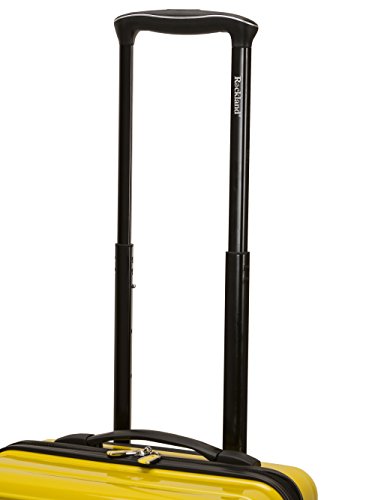Rockland Horizon Hardside 3 Piece Spinner Wheel Luggage Set, (20"/24"/28"), Yellow