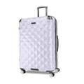 Kenneth Cole REACTION Diamond Tower Collection Lightweight Hardside Expandable 8-Wheel Spinner Travel Luggage, Lavender, 28-Inch Checked