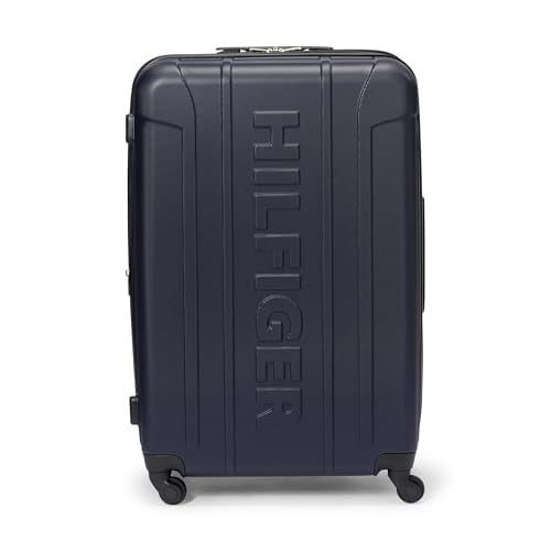 Tommy Hilfiger Unisex Luggage Check In,Navy,large