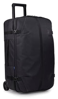Thule Aion 70cm Wheeled Duffel - Wet/Dirty storage pocket - Smooth rolling wheels - Interior compression straps - Lockable exterior zippers - 100% recycled fabrics - Waxed, PFC-free fabric