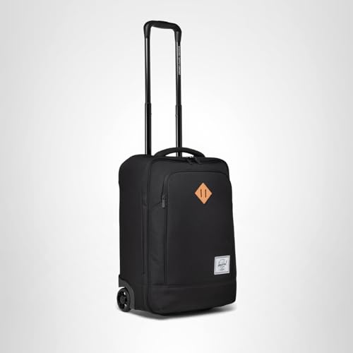 Herschel Supply Co. Heritage Softshell CarryOn Luggage, Black, Carry On Large 37L