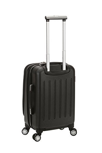 Rockland Titan Hardside 19" Laptop Carry-on Spinner Luggage, Black