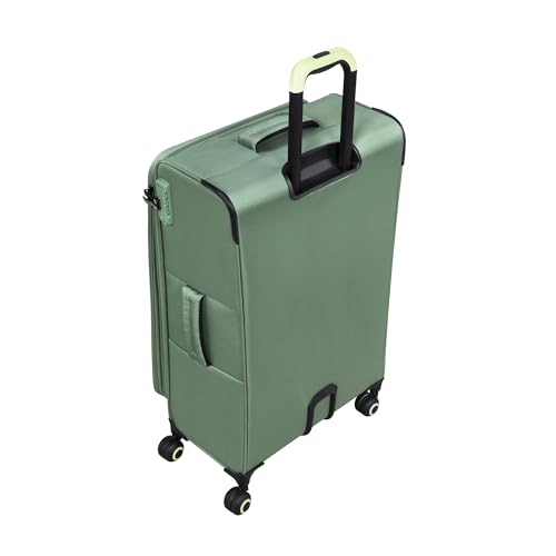It Luggage Circulator 28" Softside Checked 8 Wheel Expandable Spinner, Hedge Green