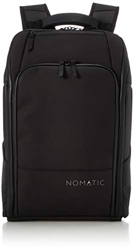 NOMATIC 20L Travel Pack - Mens Travel Backpack - Expandable to 30L - Water Resistant Daypack - TSA-Ready - Lightweight Business Traveling Backpack for Men - 16" Laptop Compartment