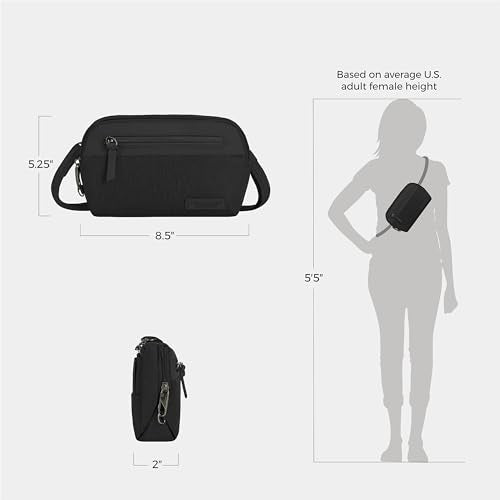 Travelon Anti-Theft Metro Convertible Small Crossbody Bag